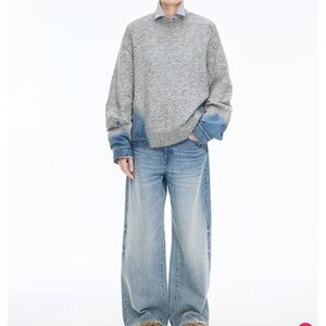 JNBY Knitted Denim Sweater - S